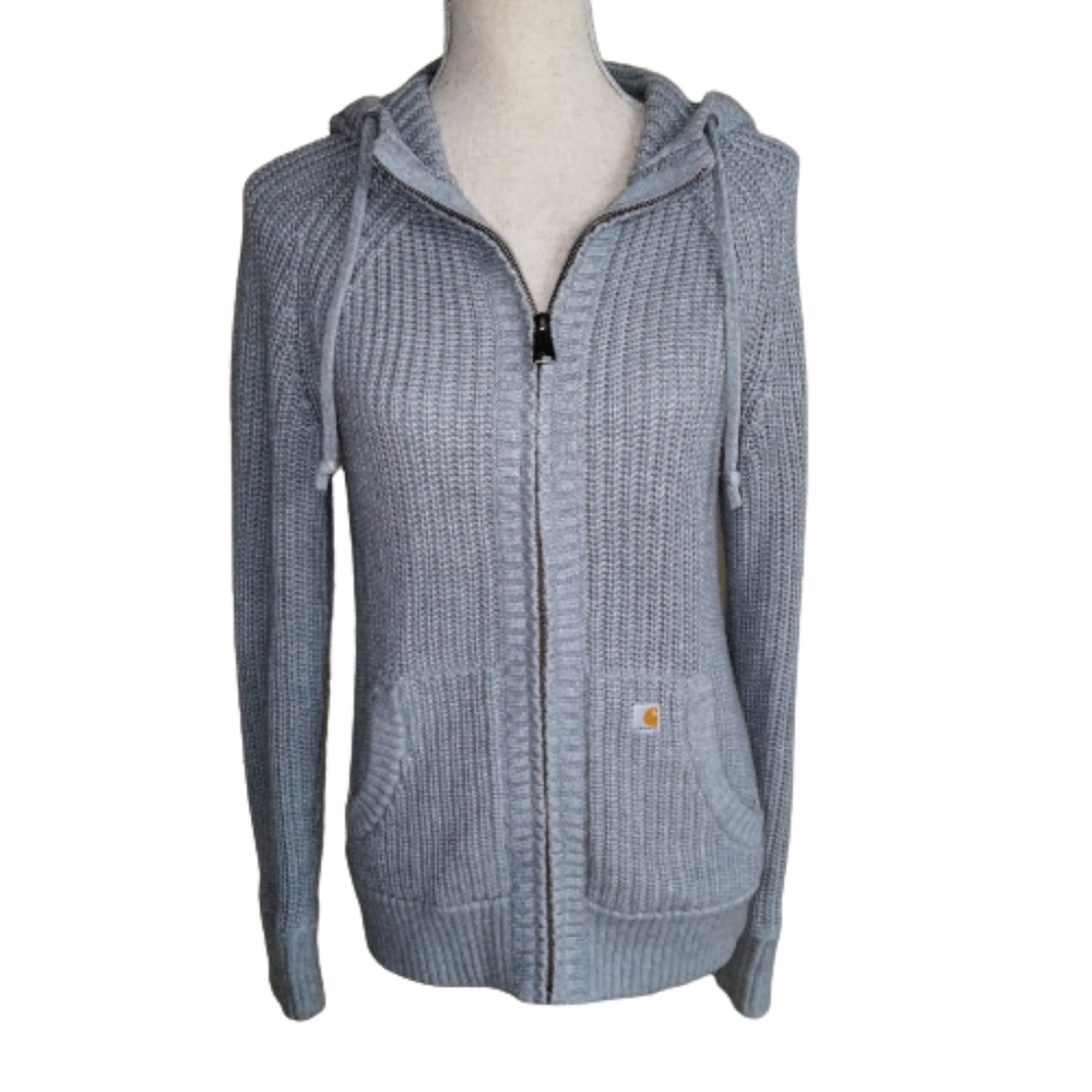 Carhartt zip up hooded sweater